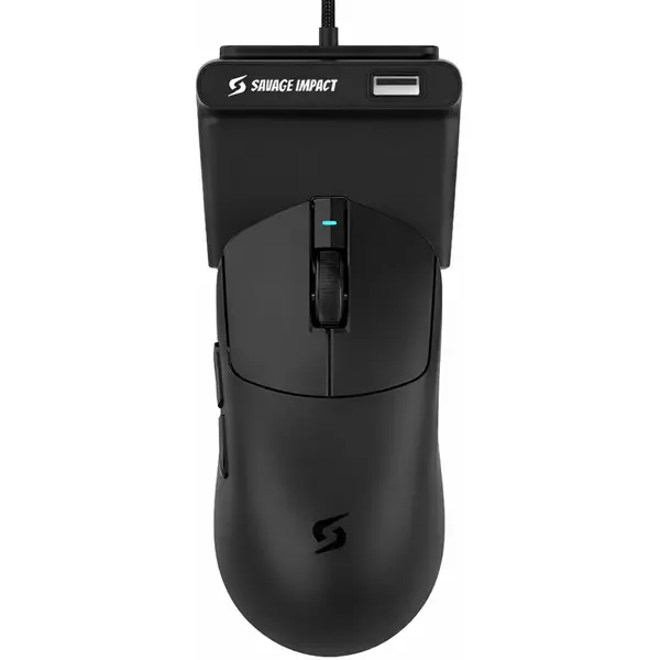 Bloody SG5 S-Tour Grip No.5 8K RF Gaming Mouse, 2.4GHz and USB, 30000 CPI Black